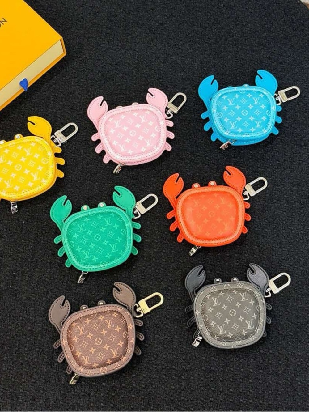 Crab Coin Pouch - Pink